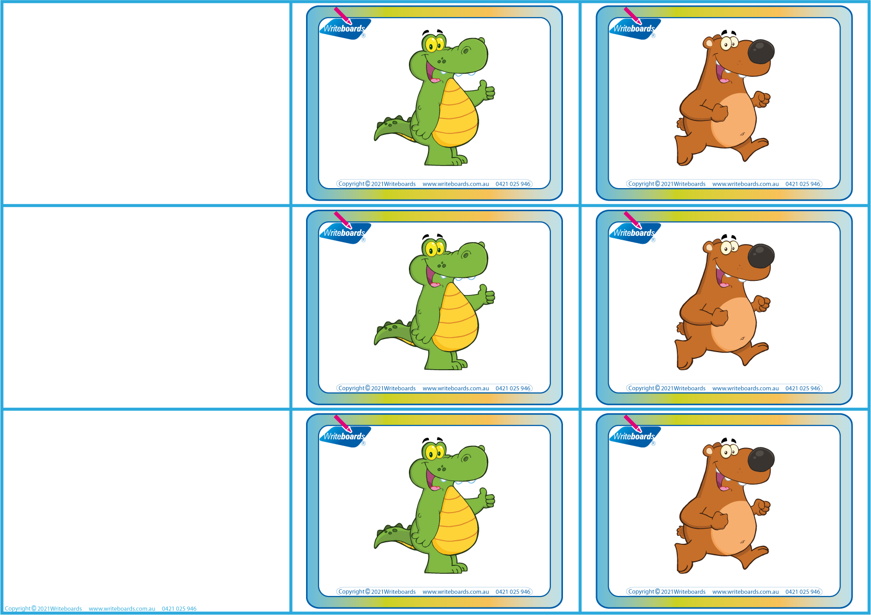 Printable CVC Games, CVC Zoo Phonic Games, CVC Bingo Games, CVC Animal Phonic Games