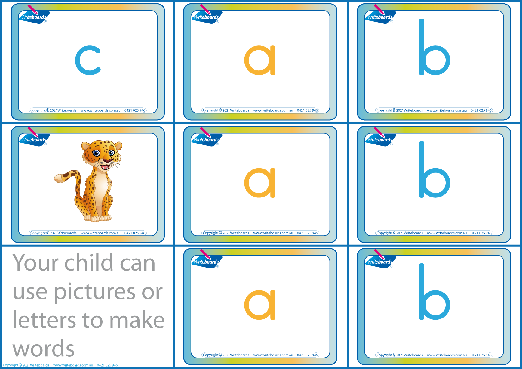Printable Zoo Phonic CVC Flashcard and Games Bundle, CVC Animal Phonic Flashcard and Games Bundle 