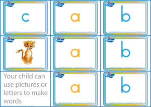 CVC Flashcards & Games Package for Teachers, CVC Flashcard & Games Package using Zoo Phonics