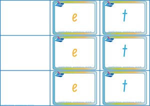 SA Modern Cursive Font CVC Games using Animal Phonic for Teachers, SA Phonic Teaching Resources