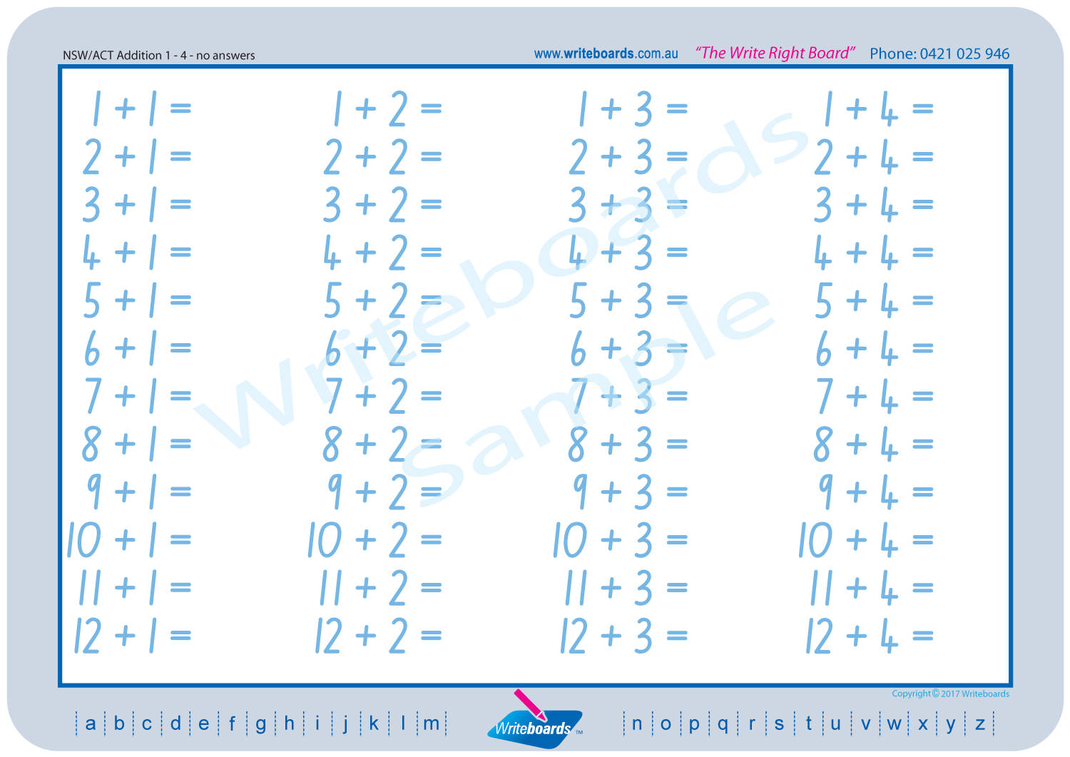 NSW Foundation Font Maths Worksheets for teachers, Addition, subtraction, multiplication, and division to twelve