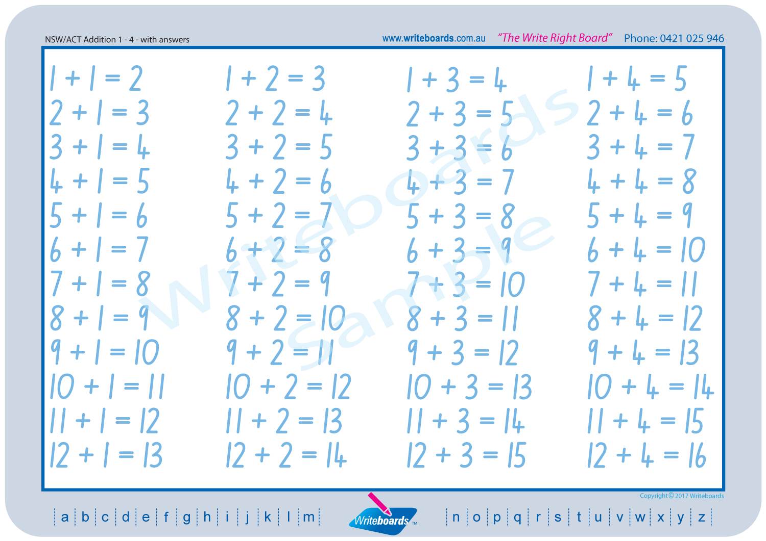 NSW Foundation Font Maths Worksheets for Tutors and Occupational Therapists