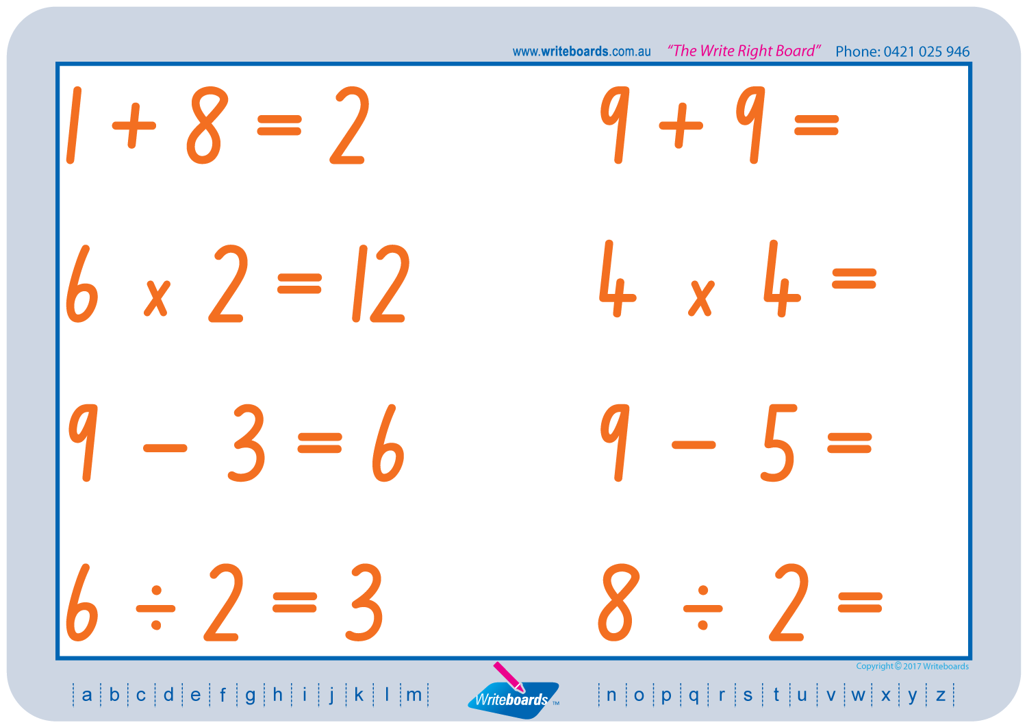 TAS Modern Cursive Font Maths Worksheets for teachers, TAS Maths worksheets from one to twelve