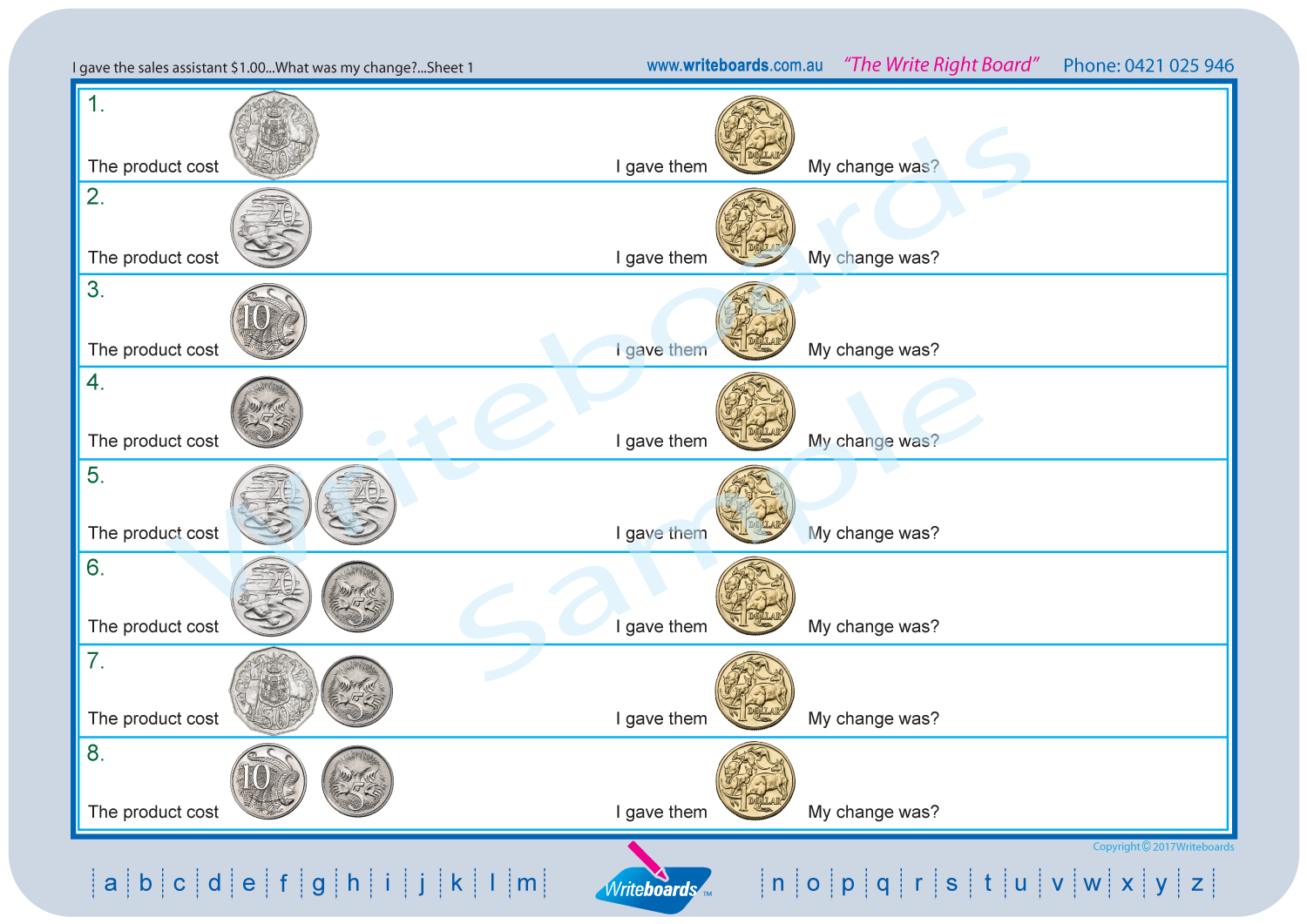 Teach coin combinations, addition, subtraction, and making change up to $5 - Perfect for Aussie classrooms