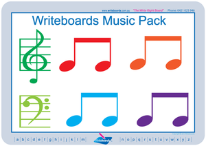 Teach Your Child Music, Music worksheets and flashcards