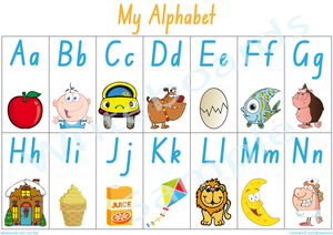 Busy Book Alphabet for NSW & ACT Handwriting, NSW & ACT Alphabet Busy Book