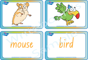 NSW and ACT Pet Animal Busy Book comes with Free Flashcards