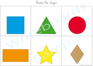 NSW & ACT Busy Book Shape Pack where your child has to add the names