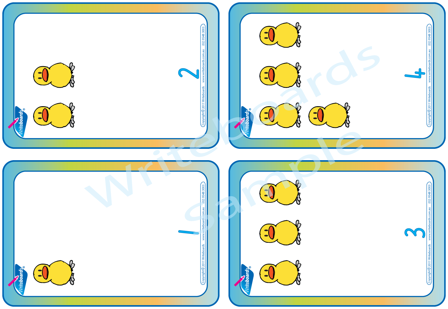 NSW Foundation Font Beginner Number Flashcards for Teachers, Numeracy Flashcards for Teachers