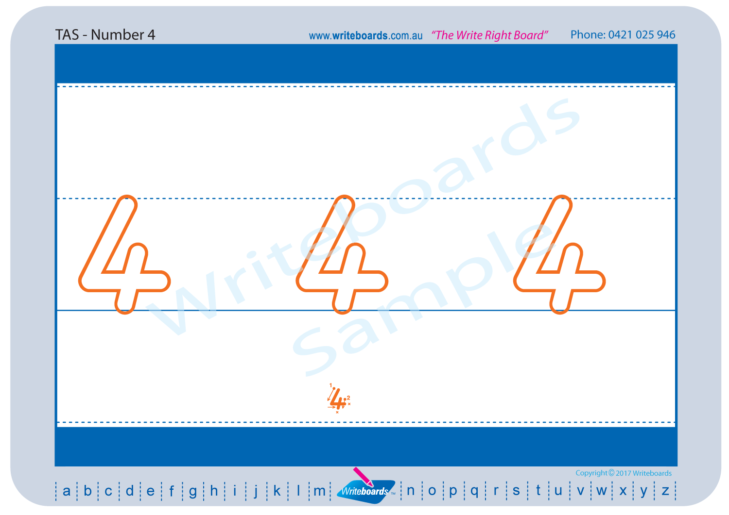 TAS Modern Cursive Font Beginner Number Worksheets for Tutors and Occupational Therapists