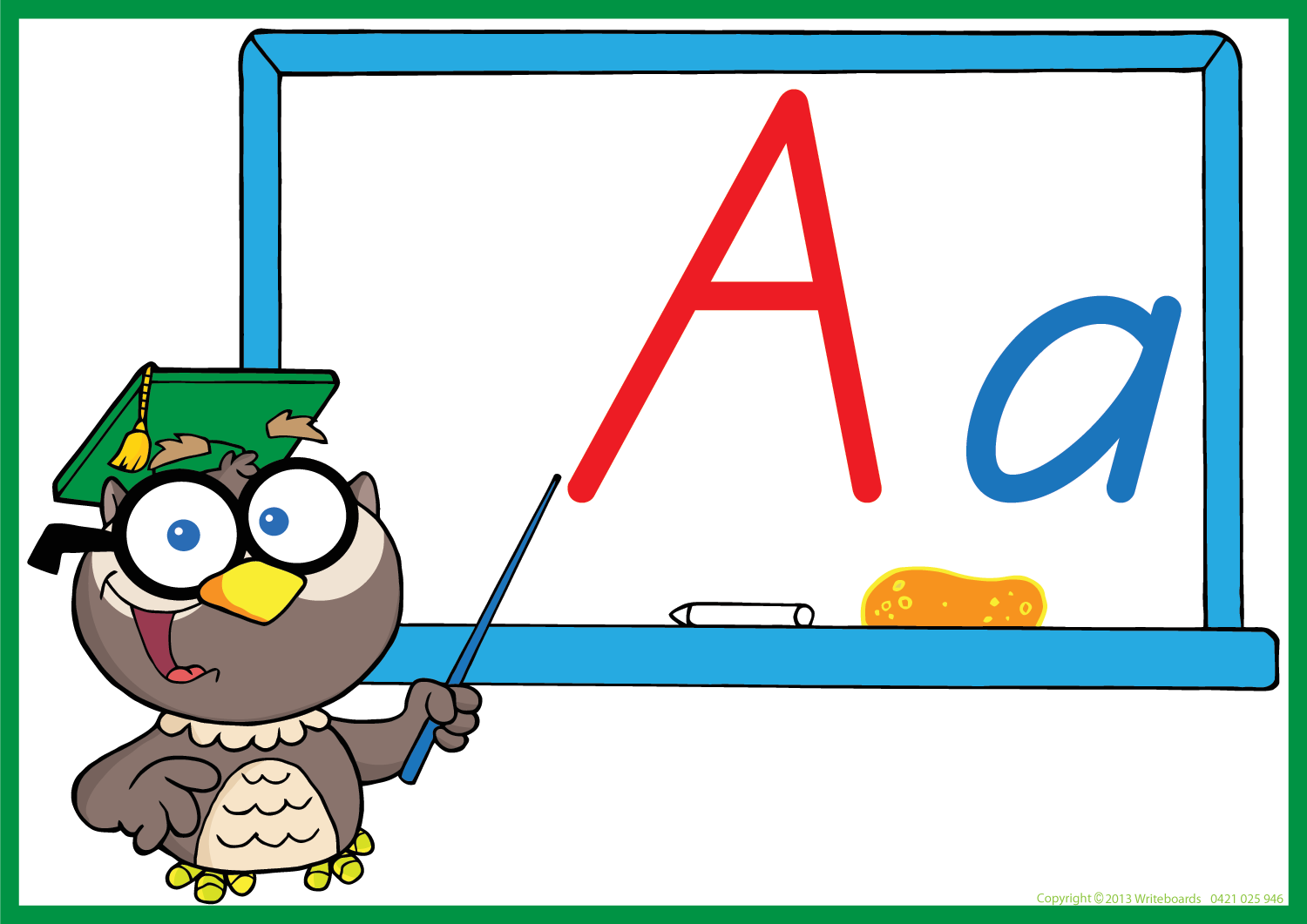 SA Modern Cursive Font Alphabet Posters for Teachers, Decorations for Your Classroom Walls