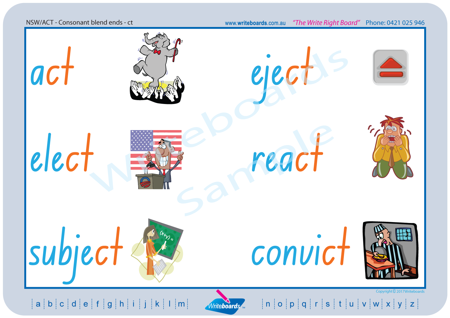 NSW Phonic Worksheets, NSW Phonic Posters, ACT Phonic Worksheets, ACT Phonic Posters