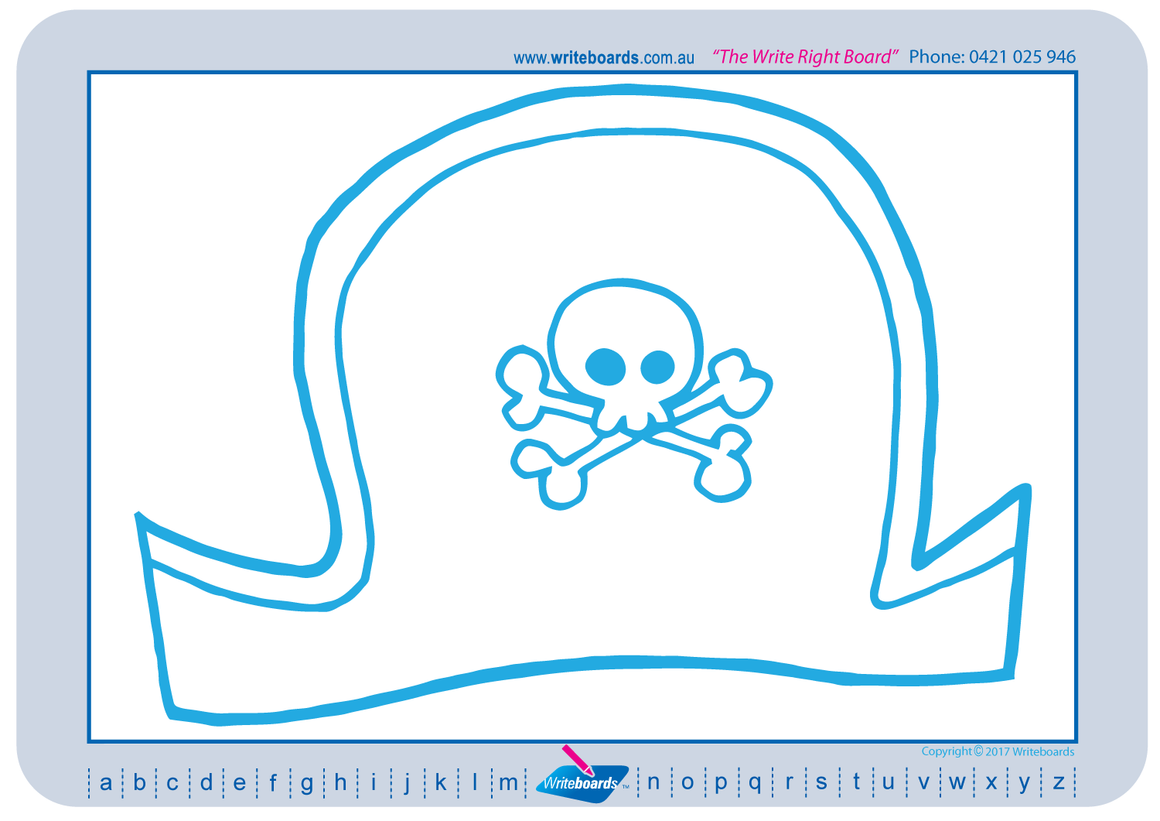 Learn to Draw Pirate related images On a Grid for Tutors / Therapists and Childcare