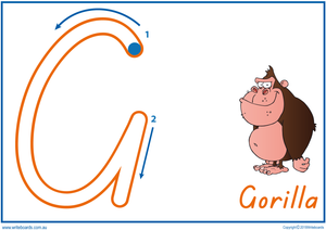 TAS Modern Cursive Font Uppercase Letter Formation Worksheets for Childcare and Kindergarten