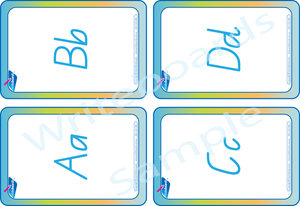 QLD Busy Book Alphabet Pack comes with Free Flashcards