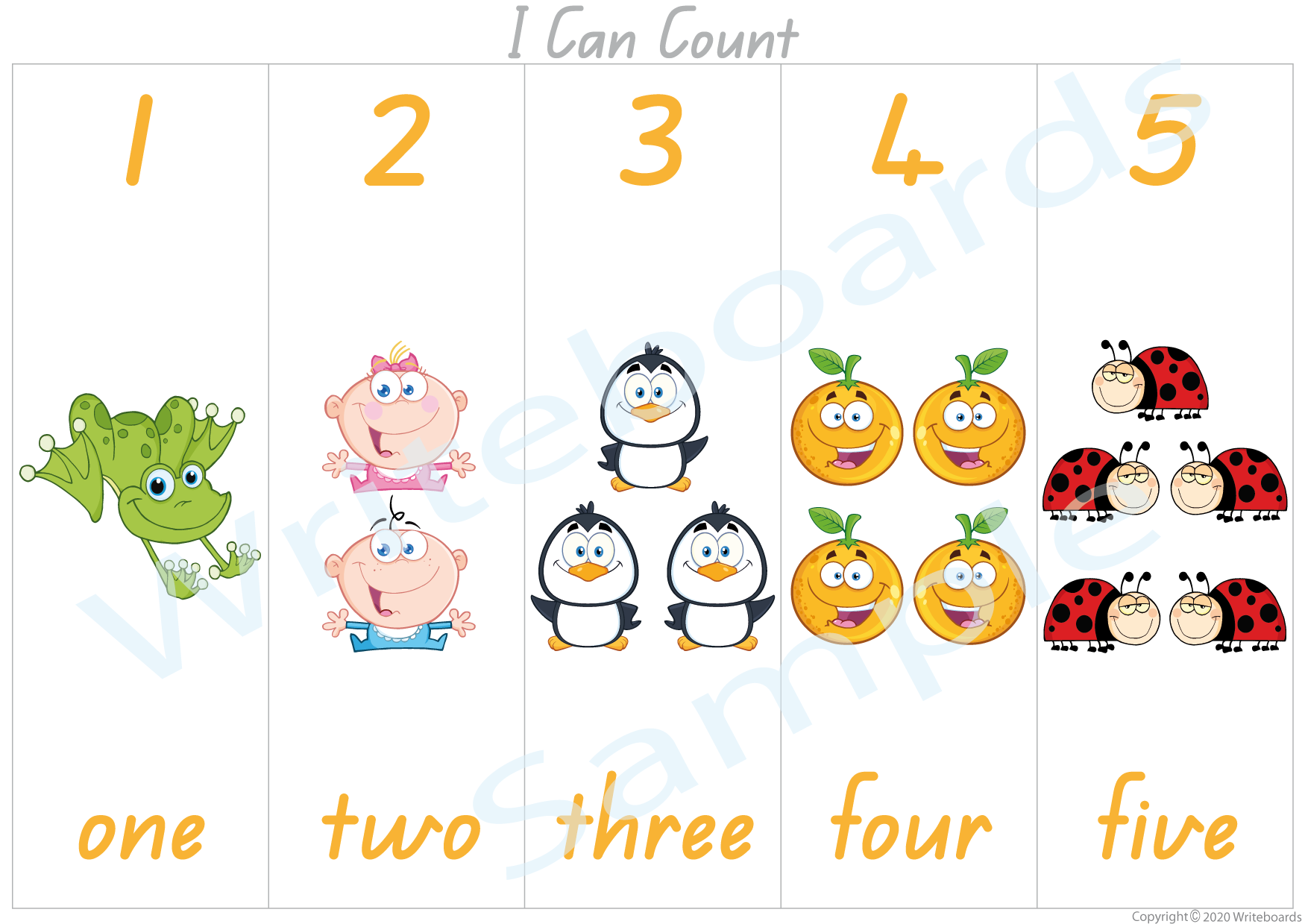 Teach your child numbers with our QCursive handwriting Busy Book with posters and flashcards