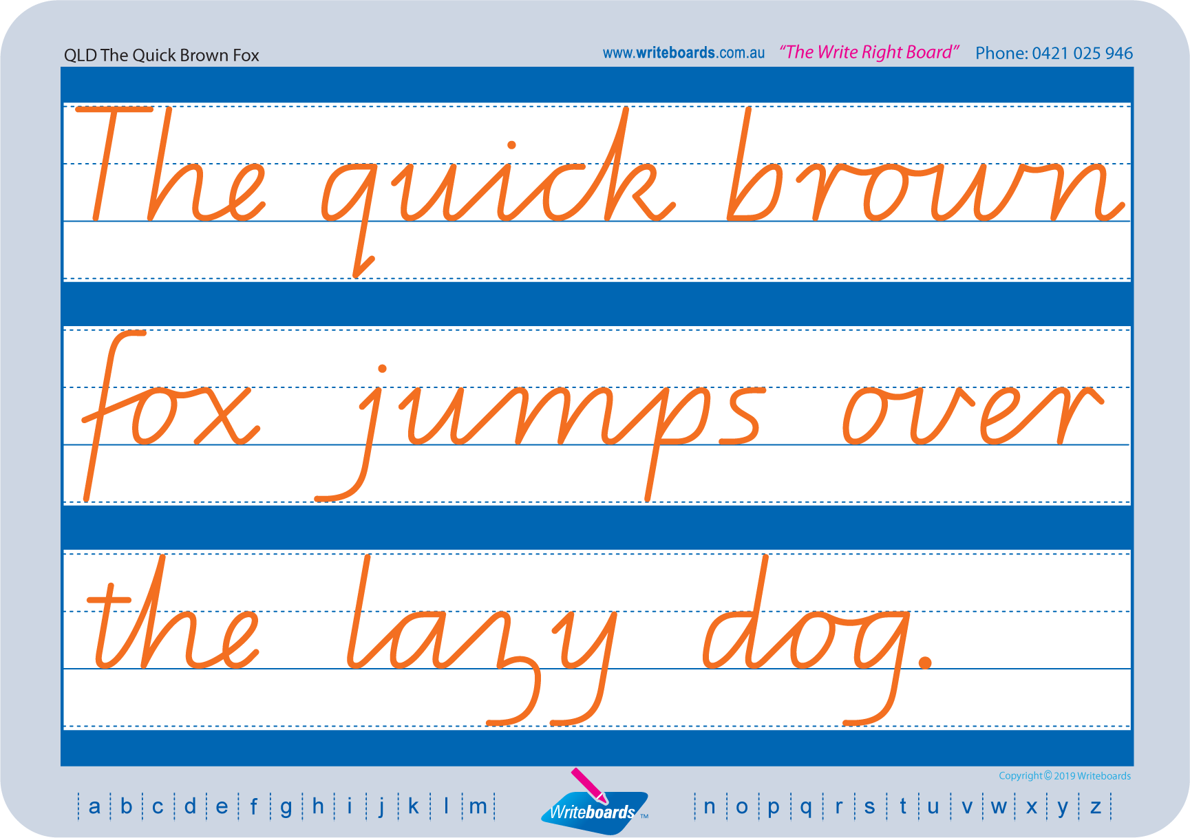 Enhance cursive learning with QLD Modern Cursive Font Handwriting Worksheets – 64 page resource for QLD Classrooms