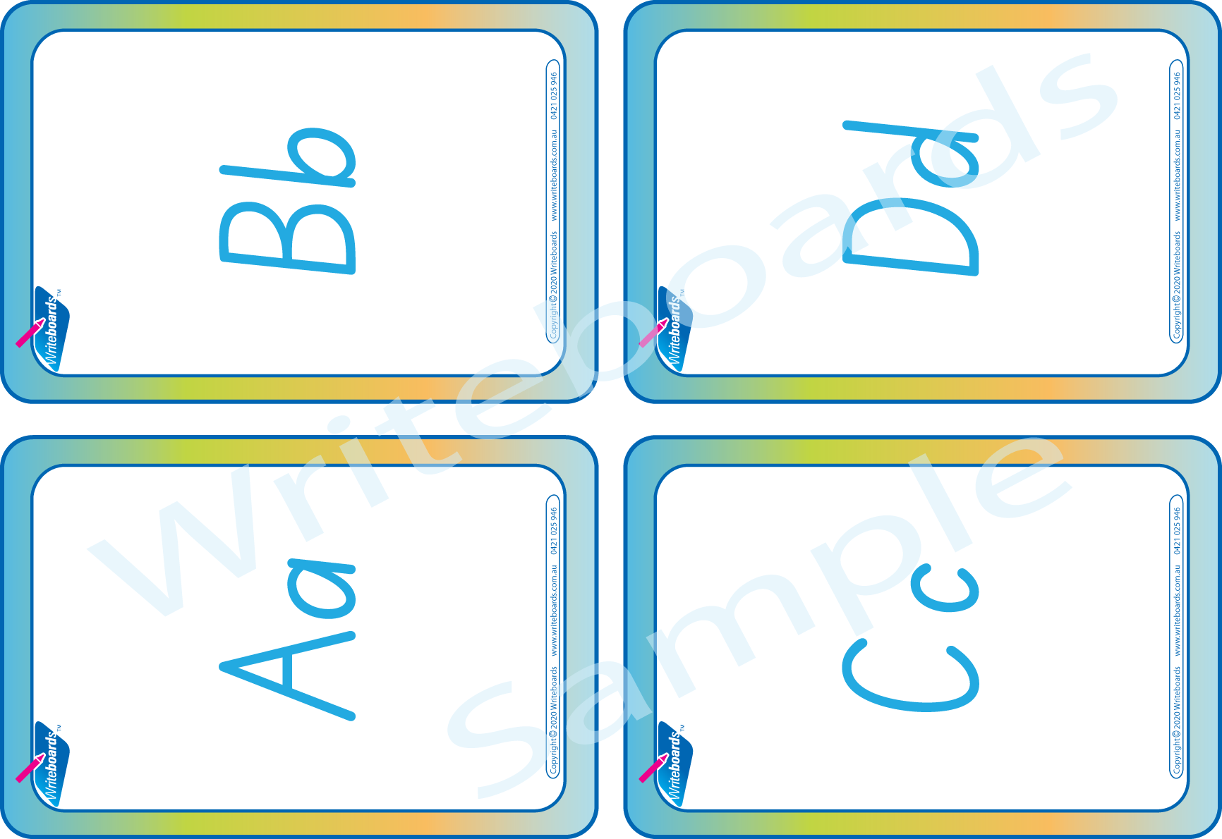 SA Modern Cursive Font Alphabet Busy Book includes Fun Posters – Flashcards & activities