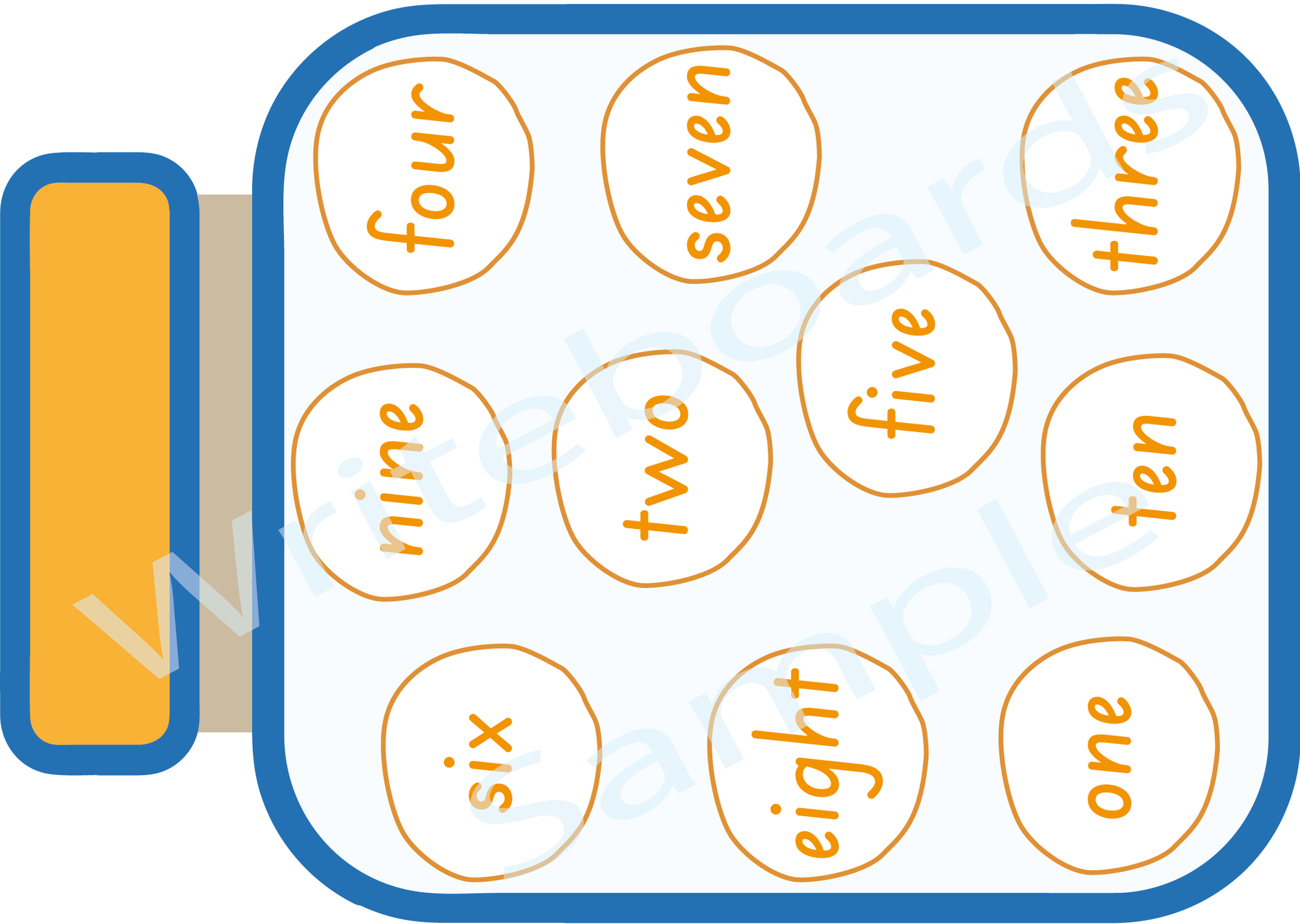 SA Modern Cursive Counting Busy Book featuring 21 pages including flashcards and games to learn counting