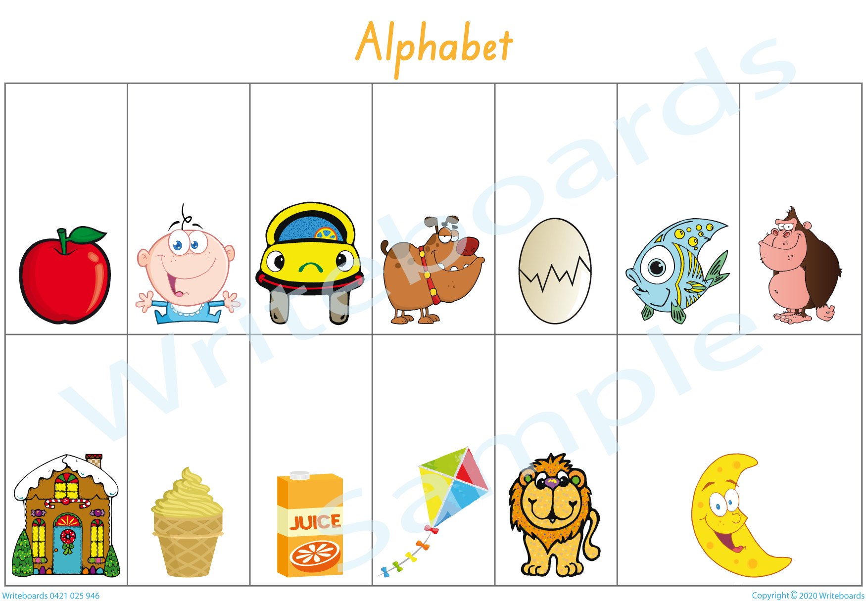 SA Modern Cursive Font Alphabet Busy Book includes Fun Posters – Flashcards & activities