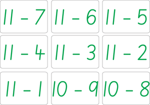 Maths Bingo Game - SA Handwriting