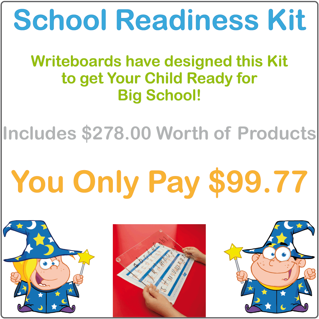 School Readiness Kits for Australian Children | Writeboards | Children ...