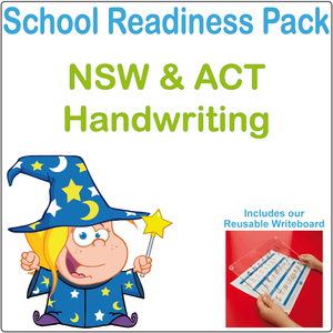 School Readiness Pack for NSW & ACT Handwriting, Better That