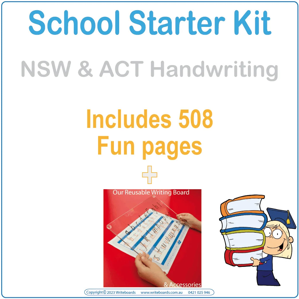 Aussie School Starter Kit, Starting School in Australia, School Starter Package for Aussie Kids 