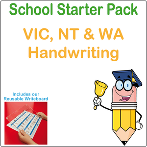VIC School Starter Pack for VIC Handwriting, WA School Starter Pack, NT School Starter Pack