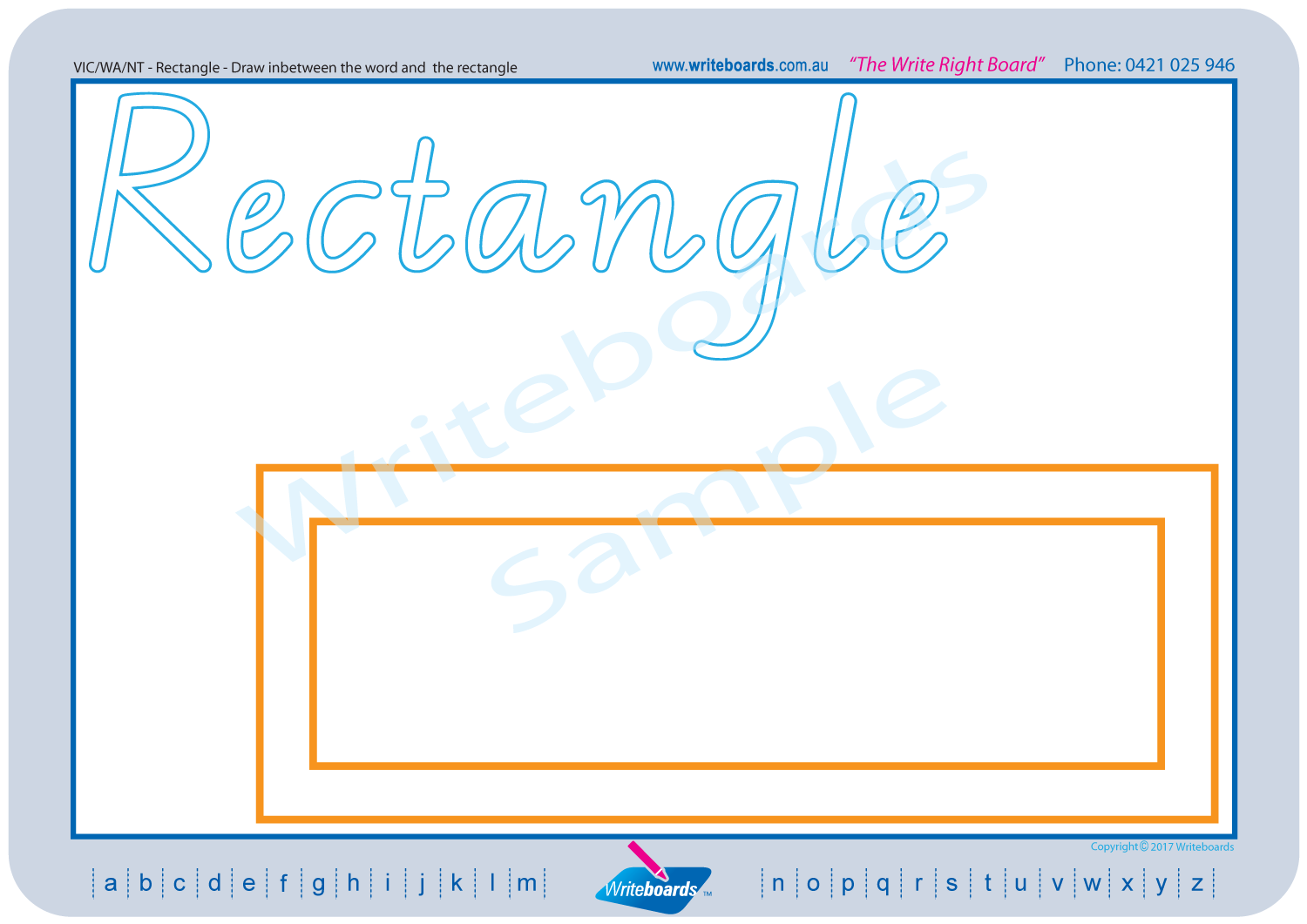 Fine Motor Skills VIC Modern Cursive Font Shape and Colour Worksheets for Occupational Therapists and Tutors