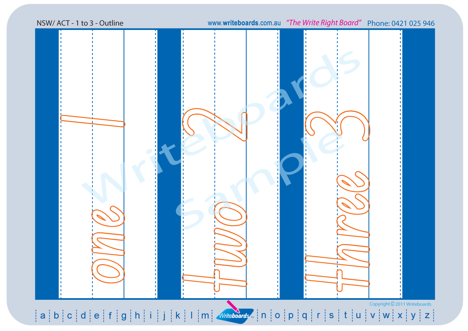 Downloadable and Printable NSW Foundation Font Number Worksheets for Teachers and Schools