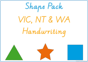VIC Modern Cursive Font Busy Book Package One