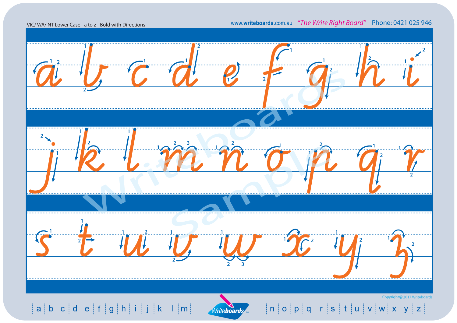 Download VIC Modern Cursive Font Alphabet and Number Worksheets with Directions for Teachers plus fun extras