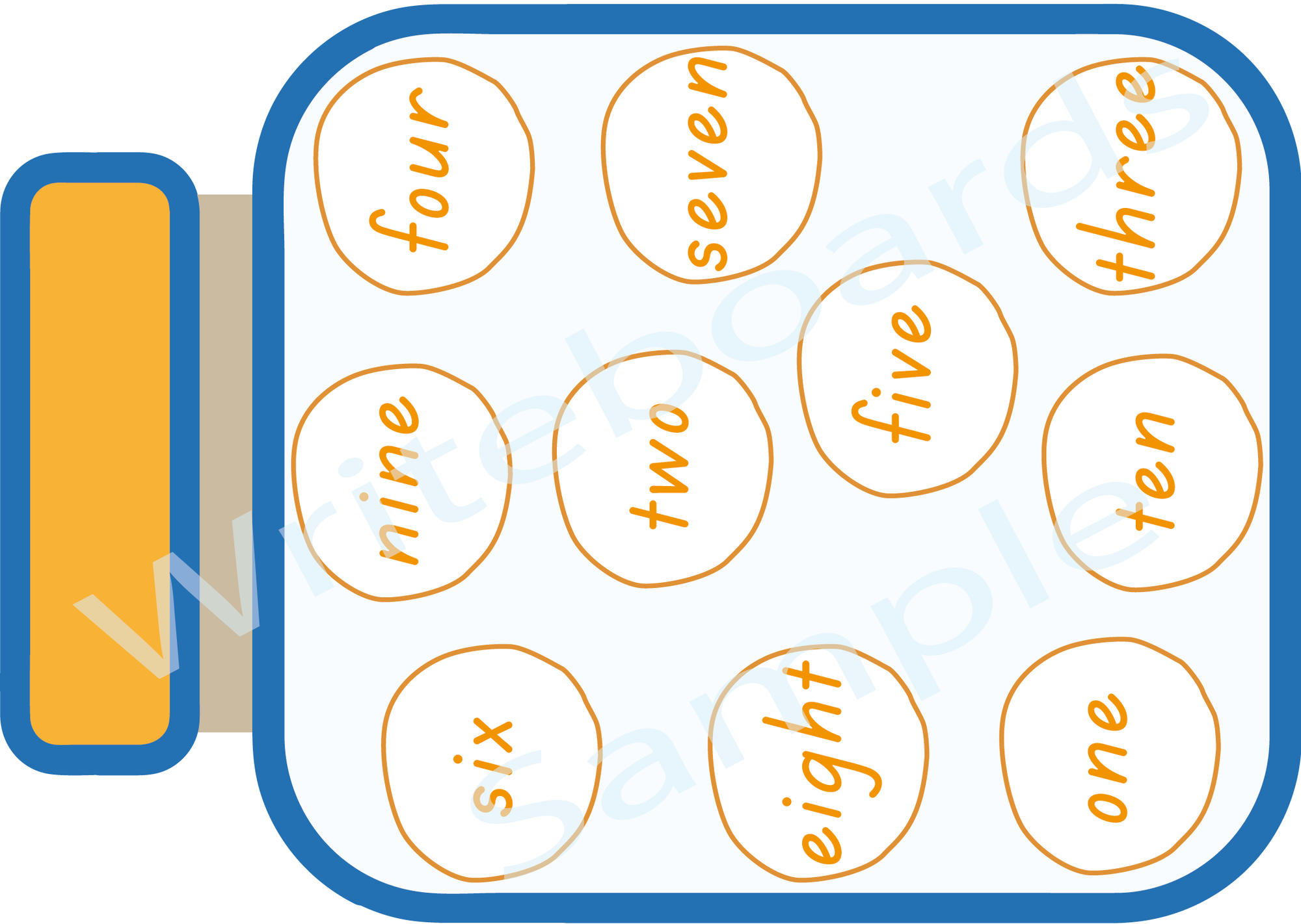 TAS Modern Cursive Counting Busy Book featuring 21 pages including flashcards and games to learn counting