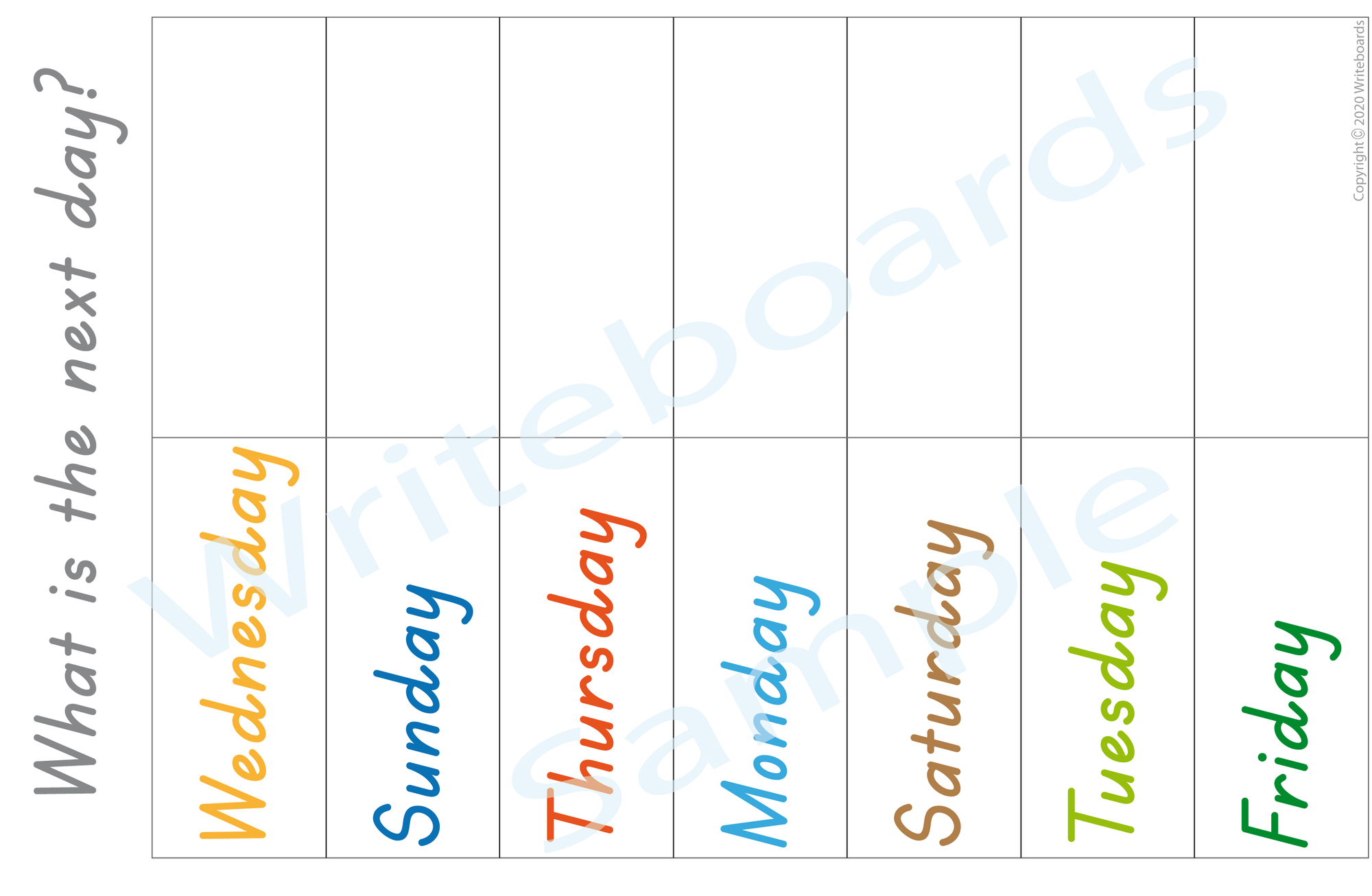 TAS Modern Cursive days of the week busy book featuring 16 pages including flashcards and games