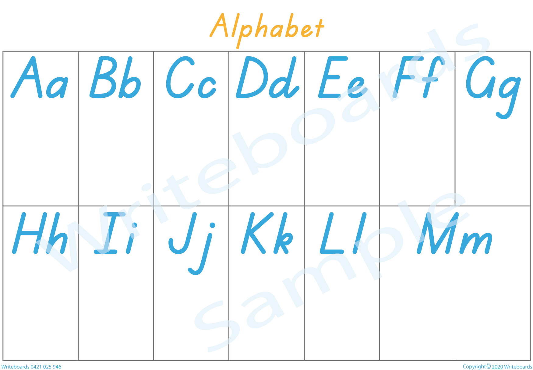 TAS Modern Cursive Font Alphabet Busy Book includes Fun Posters – Flashcards & activities
