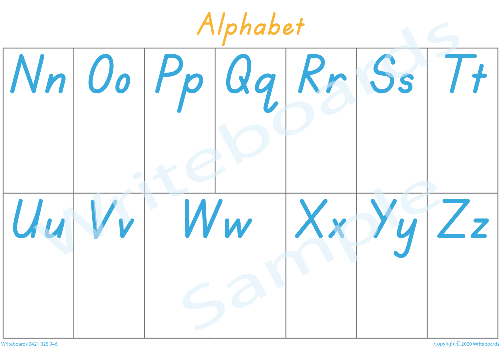 TAS Modern Cursive Font Alphabet Busy Book includes Fun Posters – Flashcards & activities