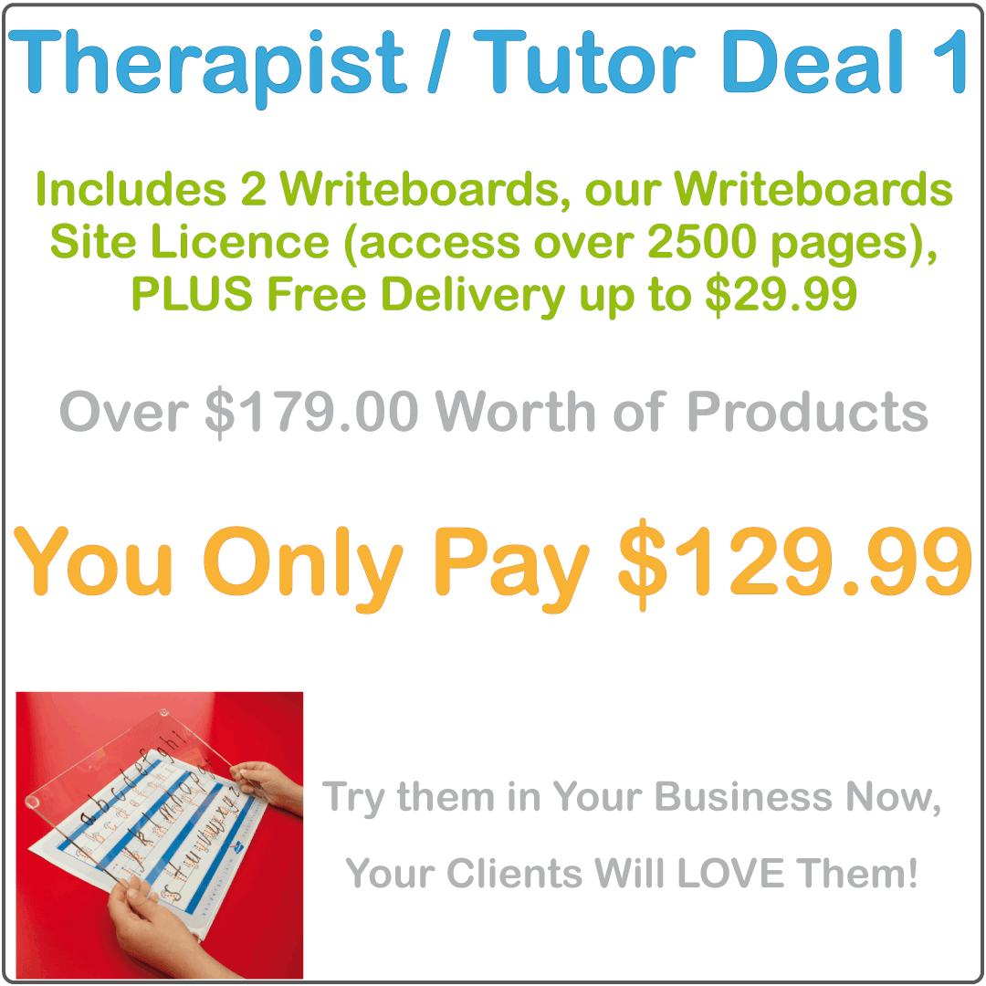 Occupational Therapists Worksheets & Writing Boards, Tutors Worksheets & Writing Boards, Therapists & Tutors Resources 
