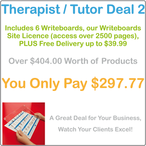 Writeboards Package Deal Two For Occupational Therapists and Tutors