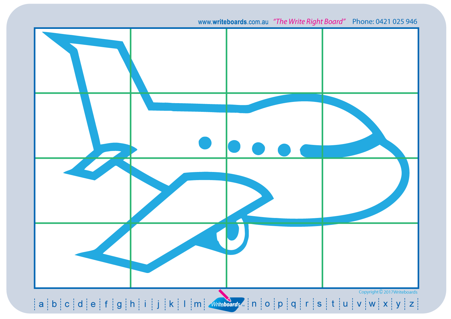 Teach your child how to draw airplanes and cars using a grid & a Reusable board