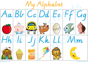 Busy Book Alphabet Pages for VIC  /NT and WA Handwriting