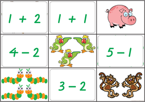 Maths Bingo Game - VIC, NT & WA Handwriting