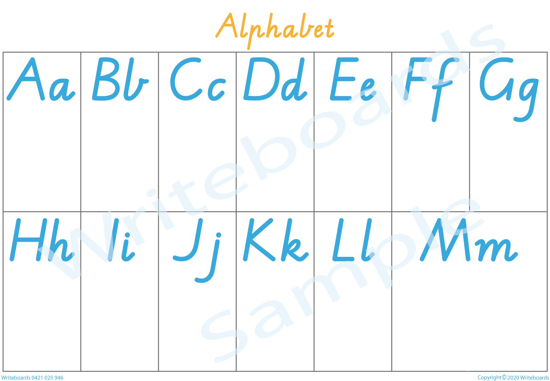VIC Modern Cursive Font Alphabet Busy Book includes Fun Posters – Flashcards & activities