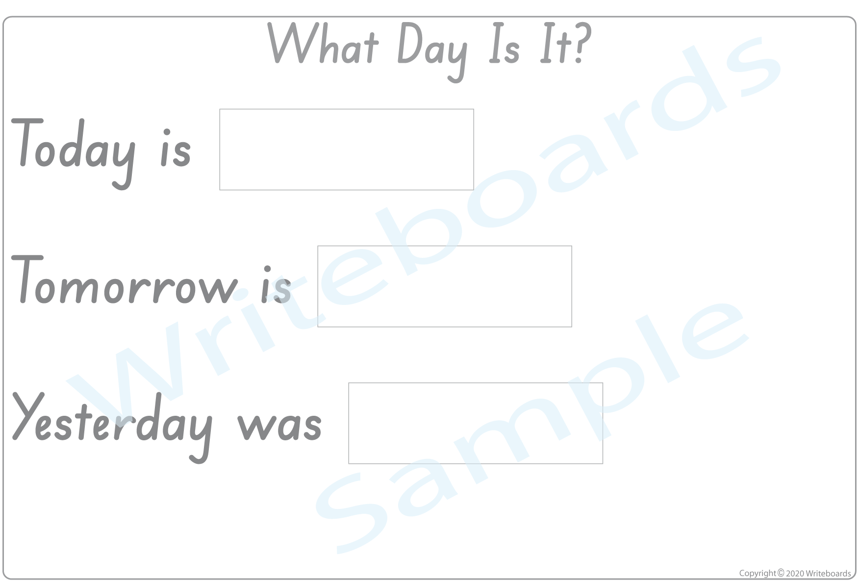 SA Modern Cursive days of the week busy book featuring 16 pages including flashcards and games
