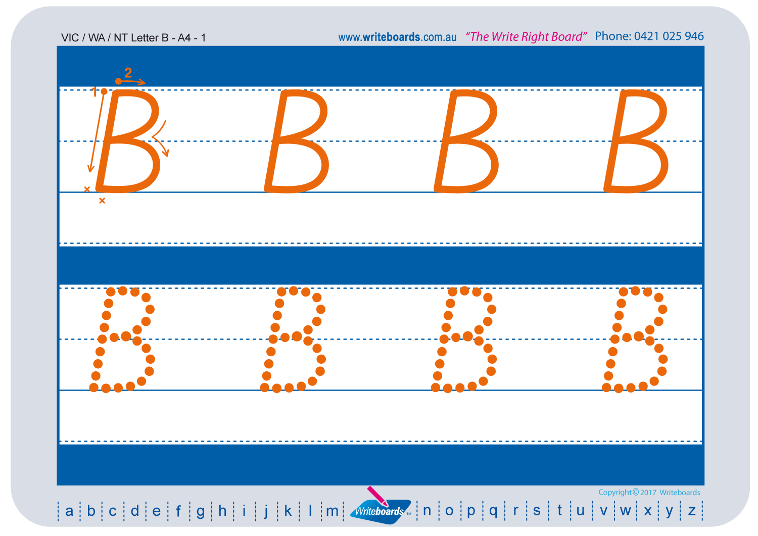 VIC Prep Worksheets, VIC School Beginner Worksheets, VIC Alphabet and Number Worksheets, VIC Handwriting Worksheets