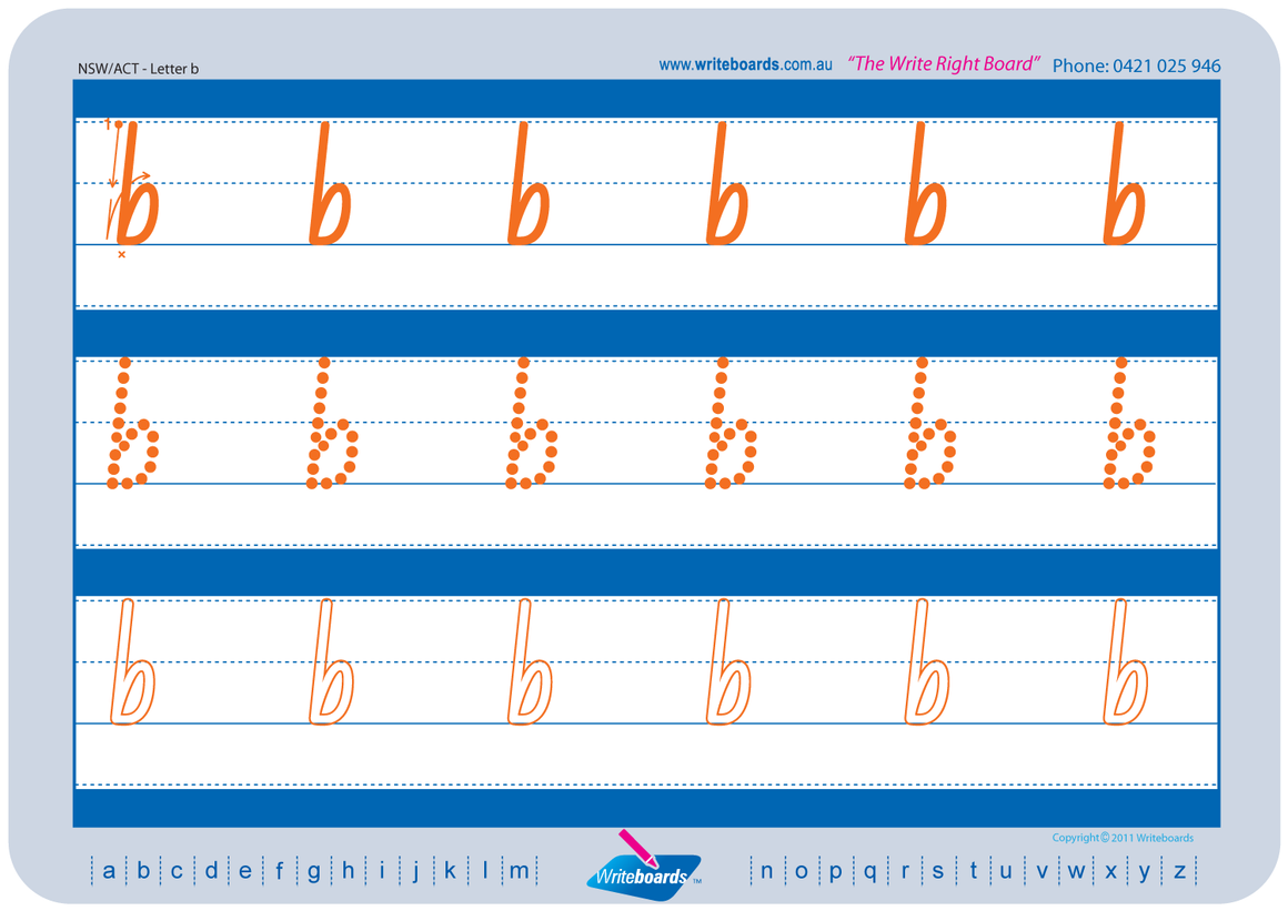 NSW Foundation Font Early Stage One Alphabet and Number Tracing Worksheets for Teachers