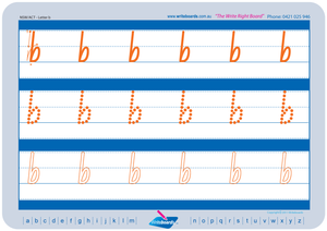 Alphabet and number handwriting worksheets for NSW and ACT handwriting Also great for Special Needs.