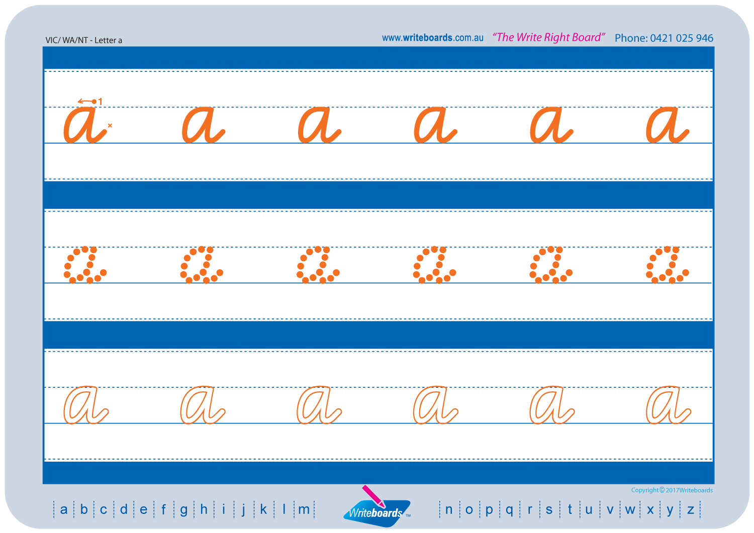 Help your child master VIC Modern Cursive Font Download targeted number & alphabet tracing worksheets 