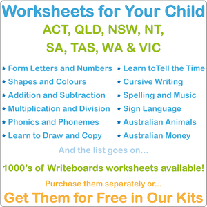 Australian Handwriting Worksheets and Flashcards for Your Child, Aussie Handwriting