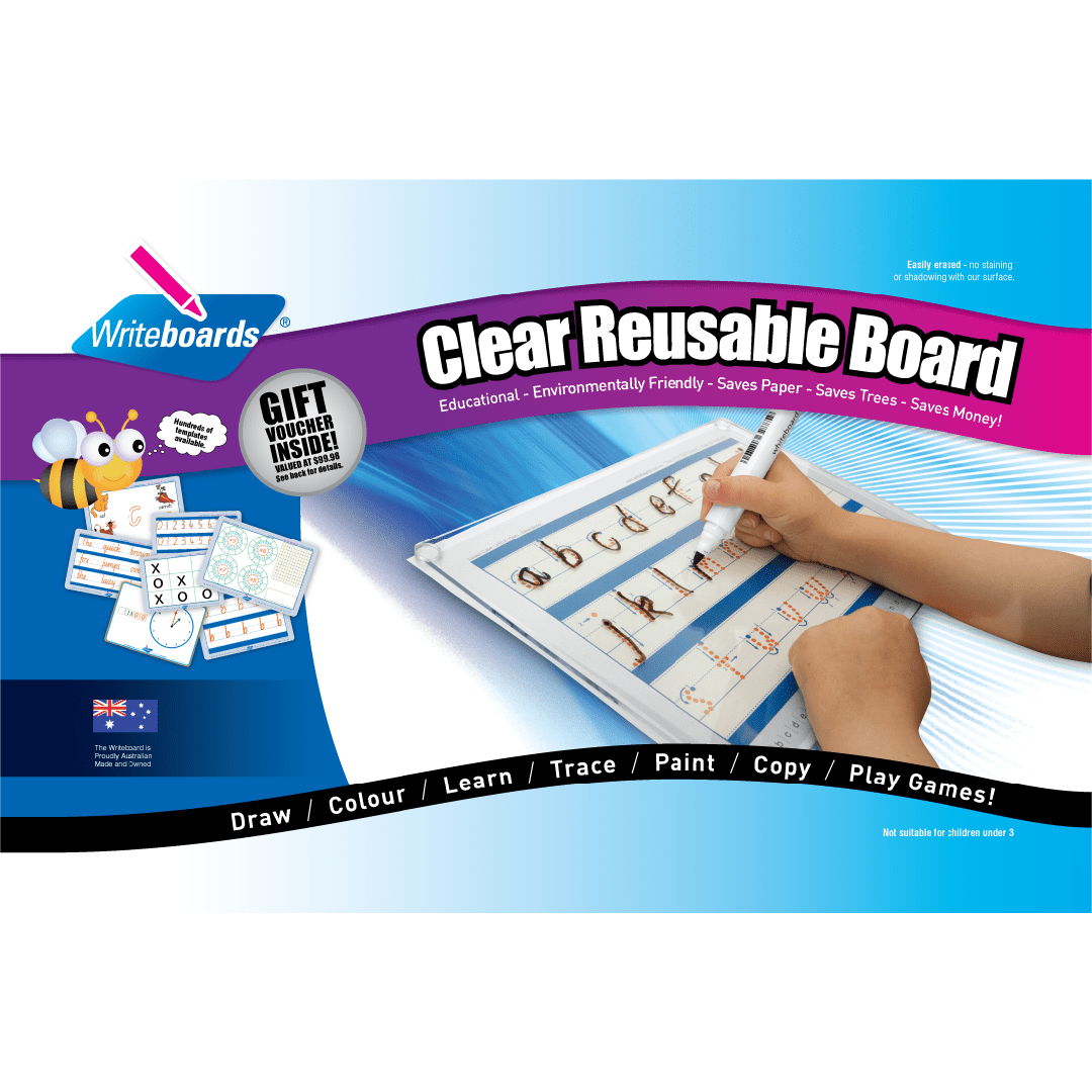 Basic School Kit for Aussie Kids | Writeboards | Children’s Writing Board